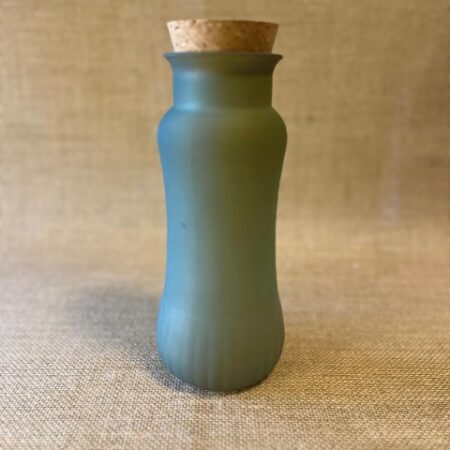 Fles, glas met kurk