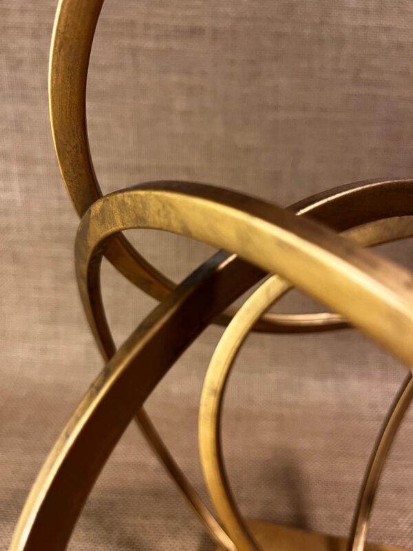 Ornament, cirkels, goudkleurig - Afbeelding 2