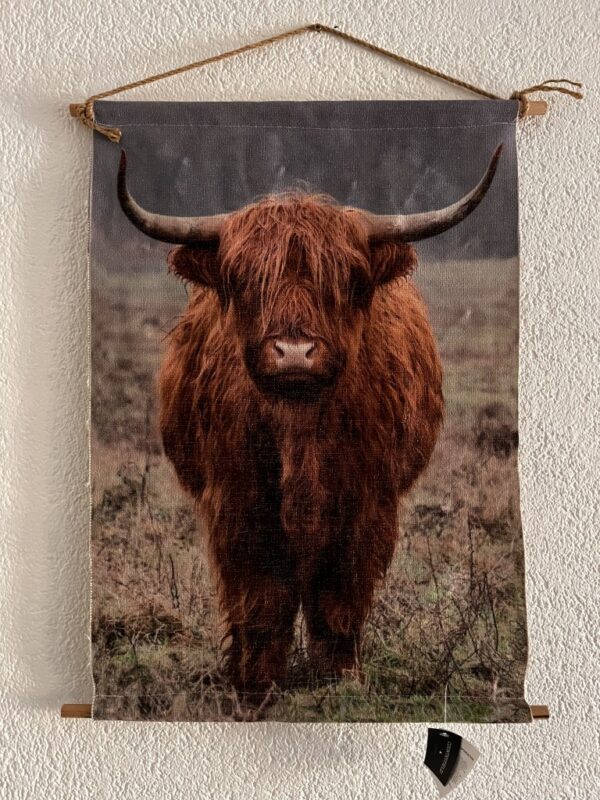 Countryfield wanddoek, Schotse hooglander