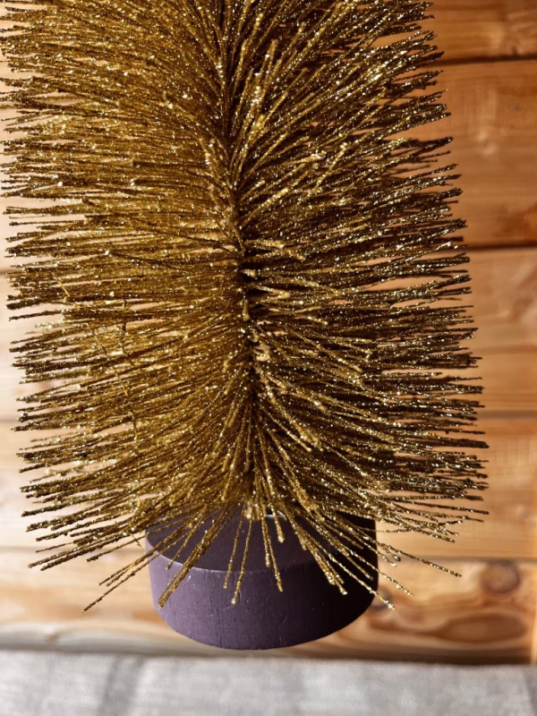 Countryfield kerstboom, goudkleurig - Afbeelding 4