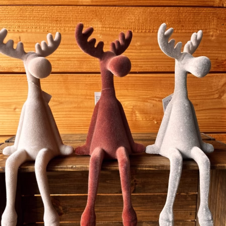 Sculptuur, zittende eland